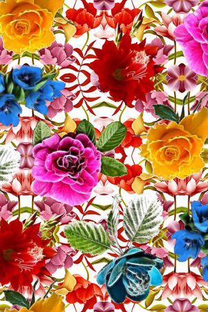 绚丽印花华亿平台图片