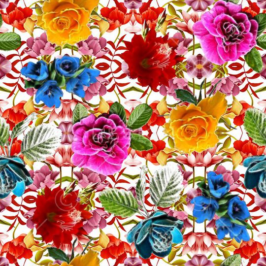 绚丽印花华亿平台图片