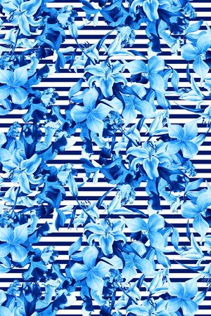 流行时尚印花华亿平台图片