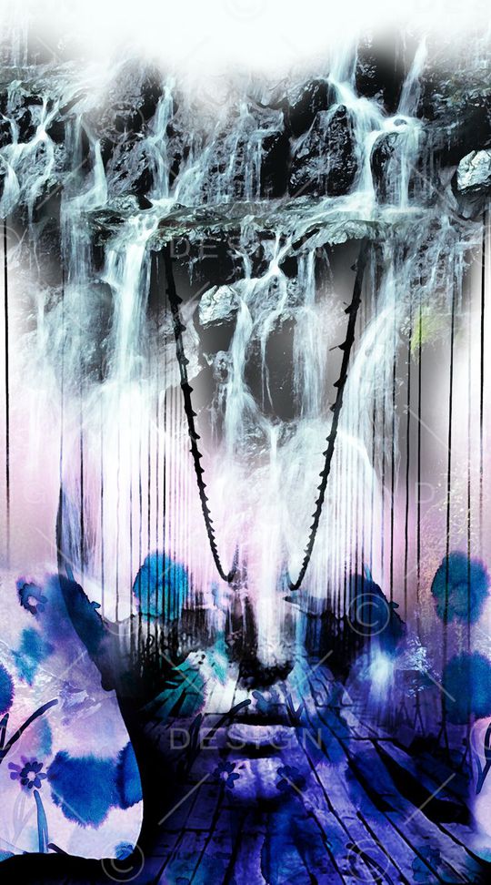 中国风印花华亿平台图片