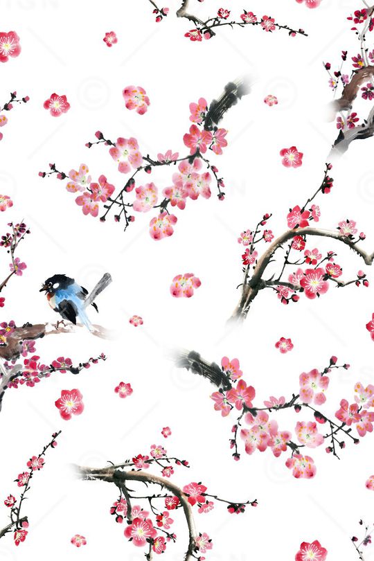 中国风印花华亿平台图片