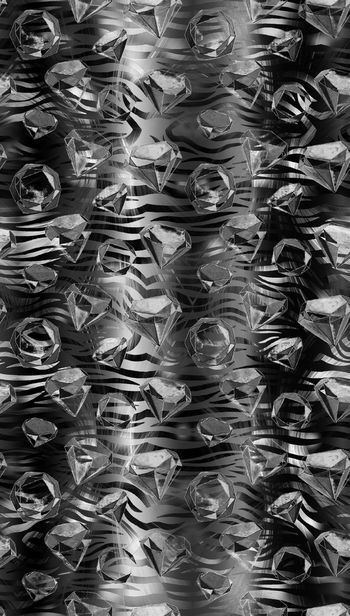 489534-时尚大牌 钻石 霓虹 斑马纹 女装