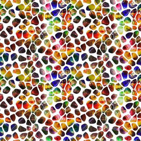 贝壳印花华亿平台图片