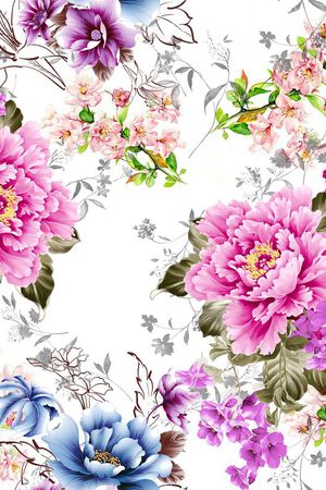 流行时尚印花华亿平台图片