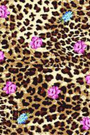 豹纹印花华亿平台图片