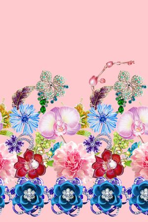 MAX-珠宝花卉印花华亿平台图片