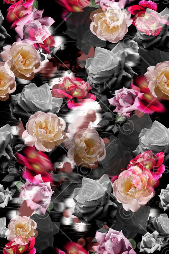 抽象印花华亿平台图片