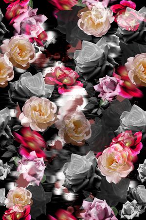 抽象印花华亿平台图片