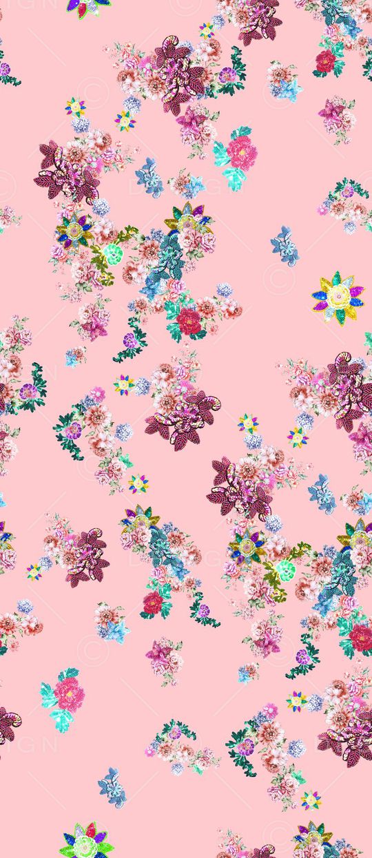 MAX-珠宝花卉印花华亿平台图片