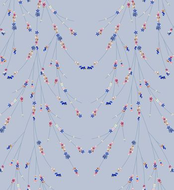 489819-流行时尚珠宝宝石印花 -珠宝系列 