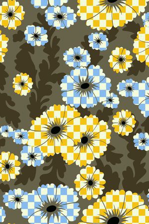 几何印花华亿平台图片