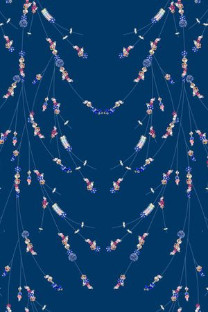 MAX-珠宝花卉印花华亿平台图片