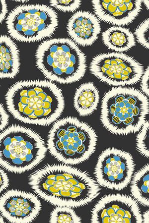 几何印花华亿平台图片