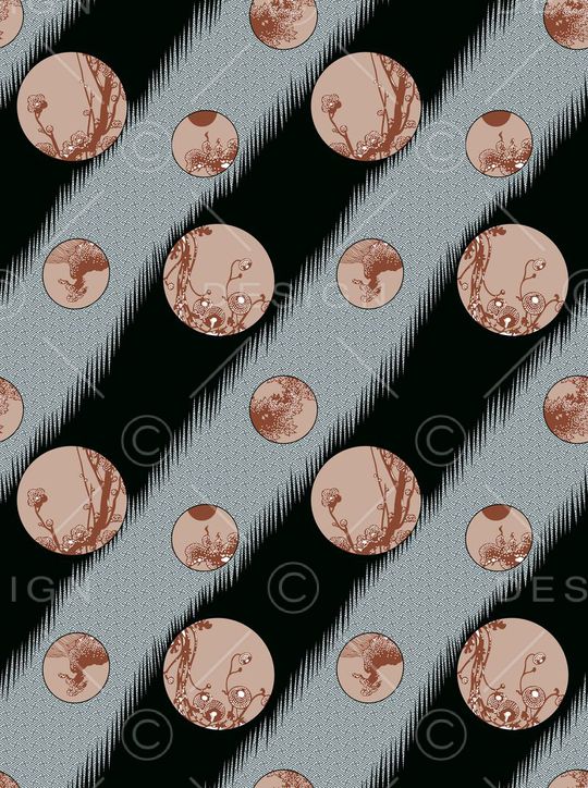 几何印花华亿平台图片