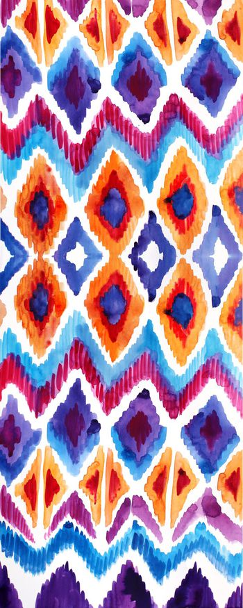 489837-Geometric ikat