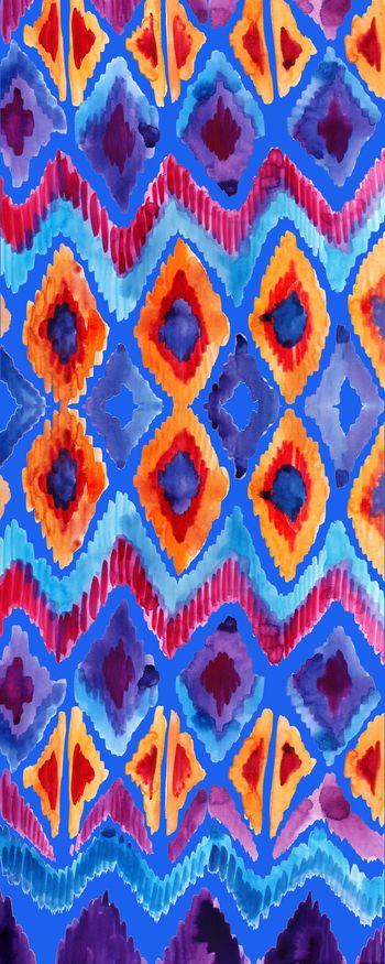 489838-Geometric ikat