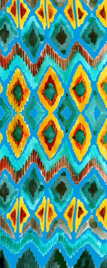 489839-Geometric ikat