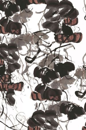 中国风印花华亿平台图片