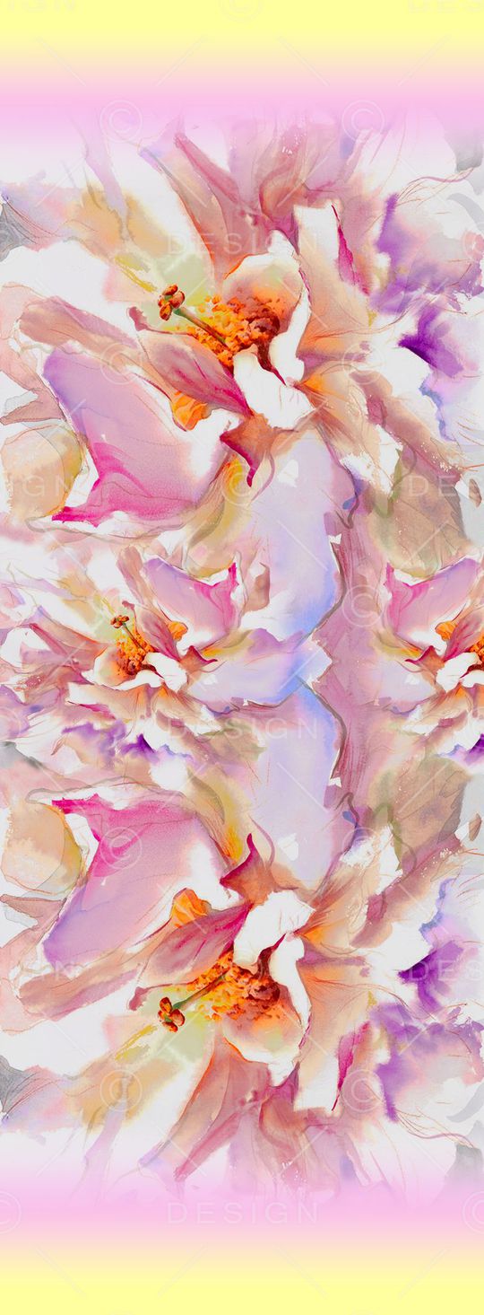 水彩印花华亿平台图片