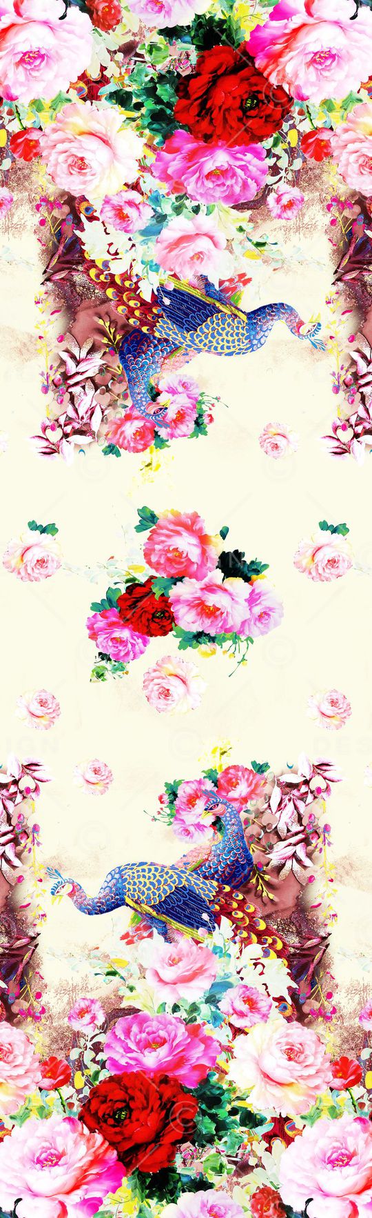 中国风印花华亿平台图片