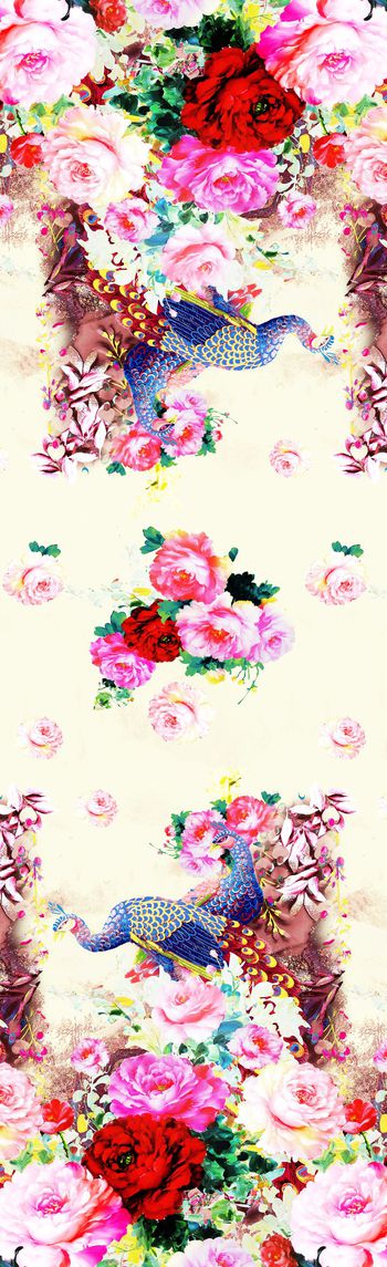 中国风印花华亿平台图片