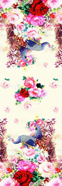 中国风印花华亿平台图片