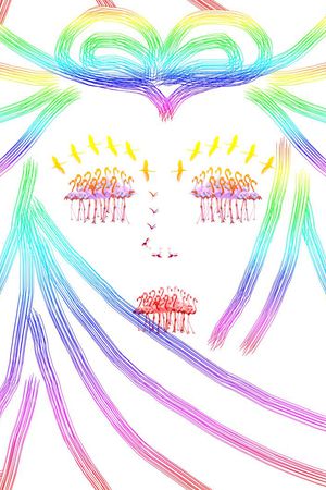 抽象印花华亿平台图片