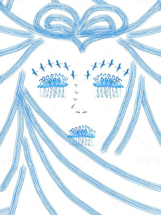 抽象印花华亿平台图片