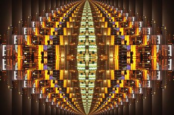 抽象印花华亿平台图片