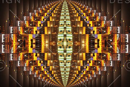 抽象印花华亿平台图片