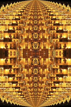 抽象印花华亿平台图片