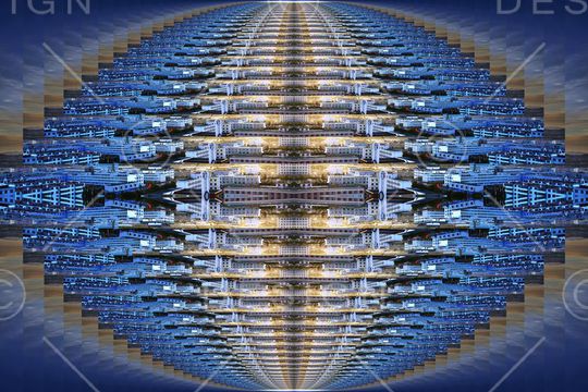 抽象印花华亿平台图片