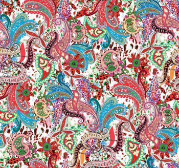 490100-原创佩斯利旋涡纹民族华亿平台