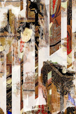 古风印花华亿平台图片