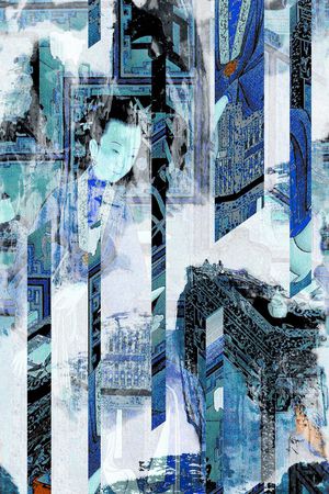 古风印花华亿平台图片