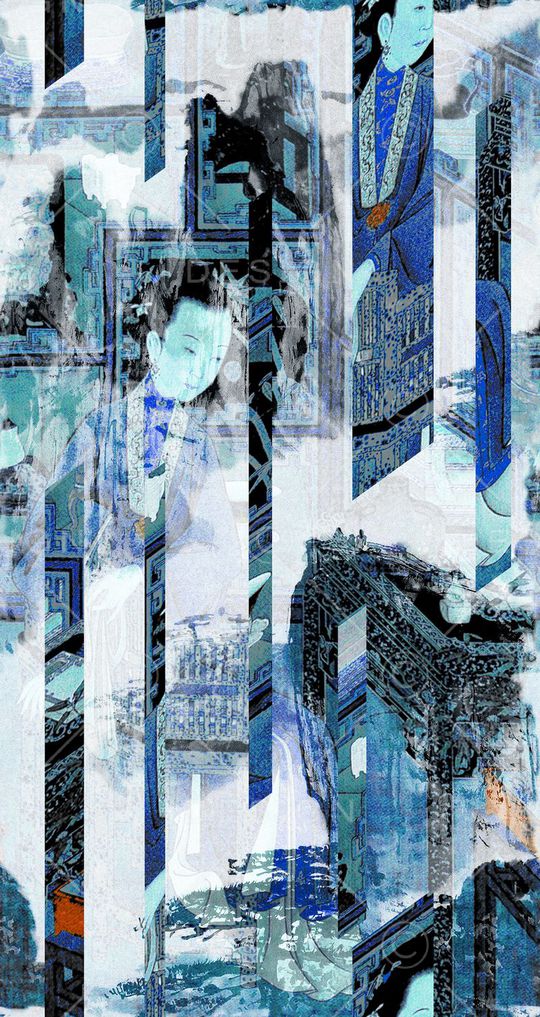 古风印花华亿平台图片