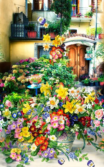 风景印花华亿平台图片