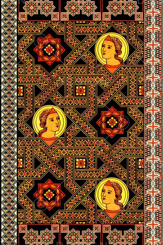 古典印花华亿平台图片