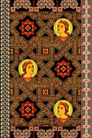 古典印花华亿平台图片