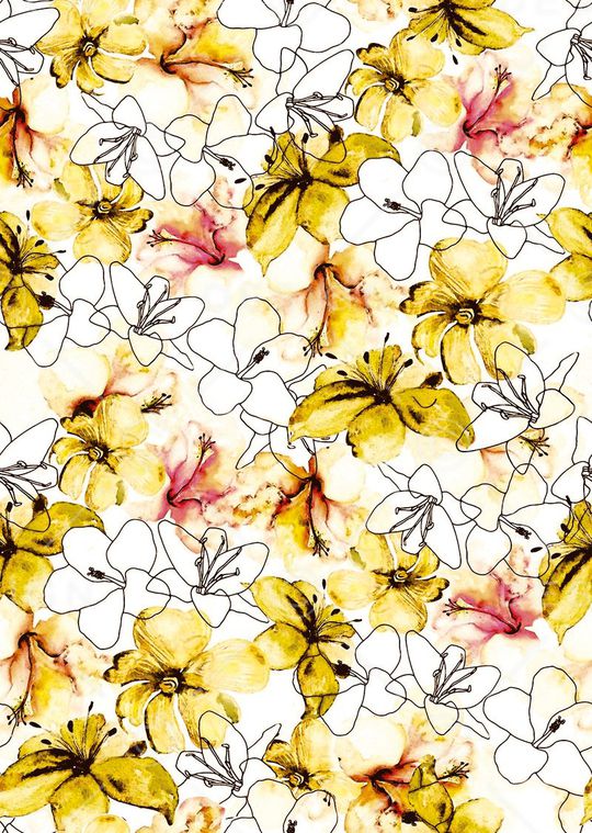 复古印花华亿平台图片