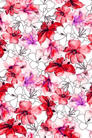 复古印花华亿平台图片