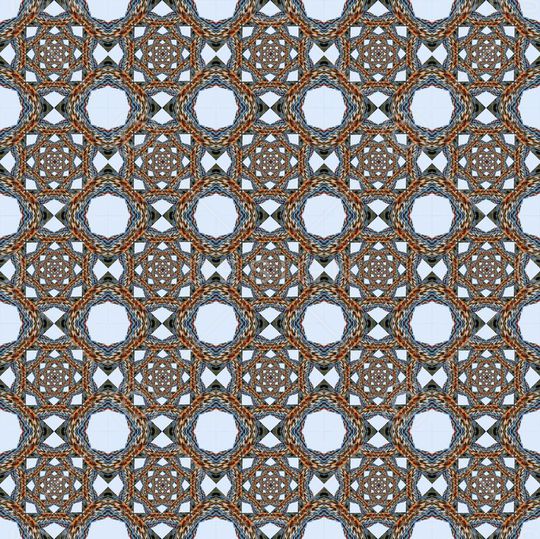 方形印花华亿平台图片