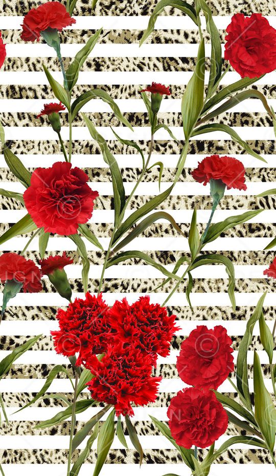 流行时尚手绘印花华亿平台图片