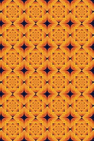 方形印花华亿平台图片