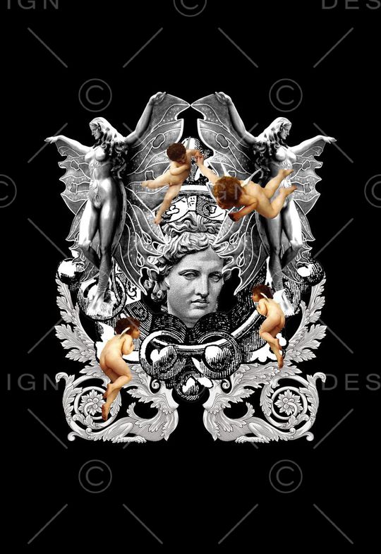 潮流时尚印花华亿平台图片