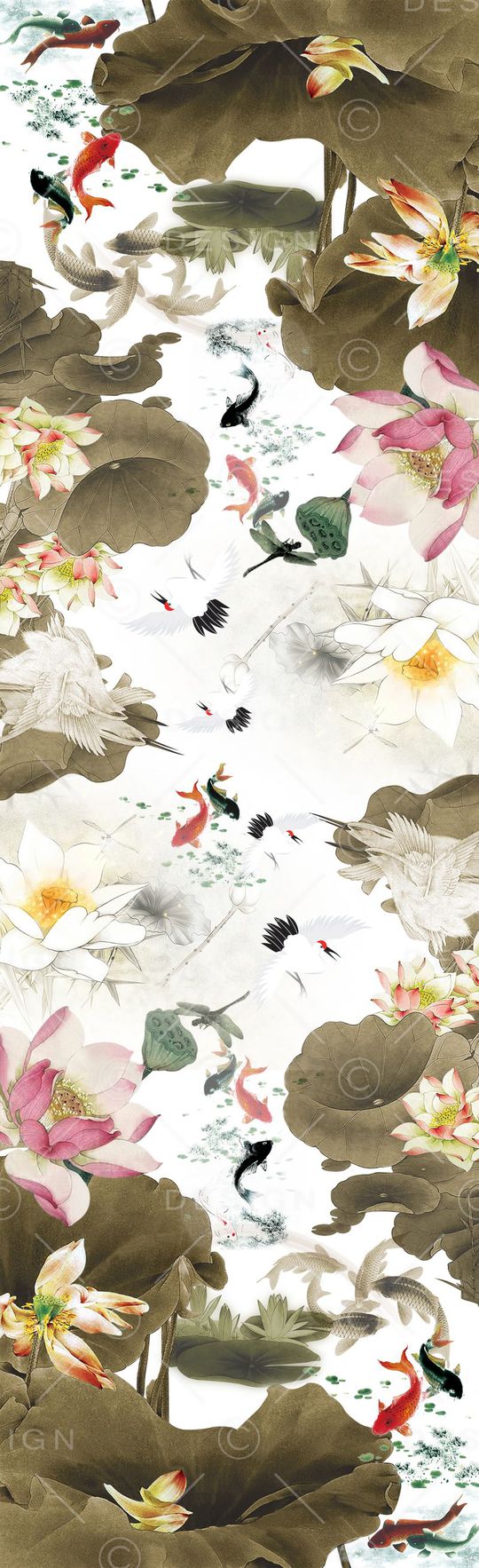 中国风印花华亿平台图片