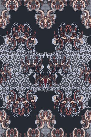 中国风印花华亿平台图片