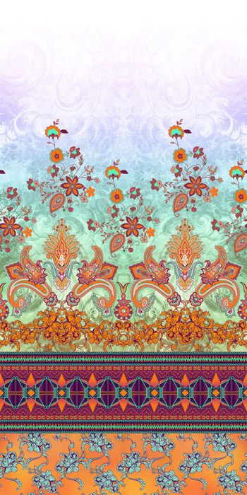 490425-佩斯利民族风渐变