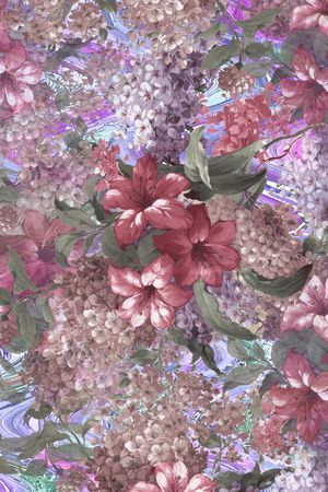 欧式印花华亿平台图片