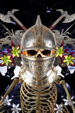 骷髅印花华亿平台图片